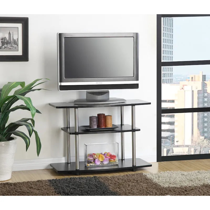  Designs2Go No Tools 3 Tier TV Stand