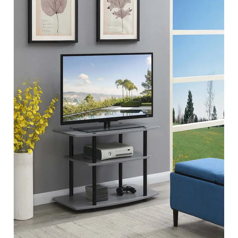 3 Tier TV Stand for TVs up to 37 Inches