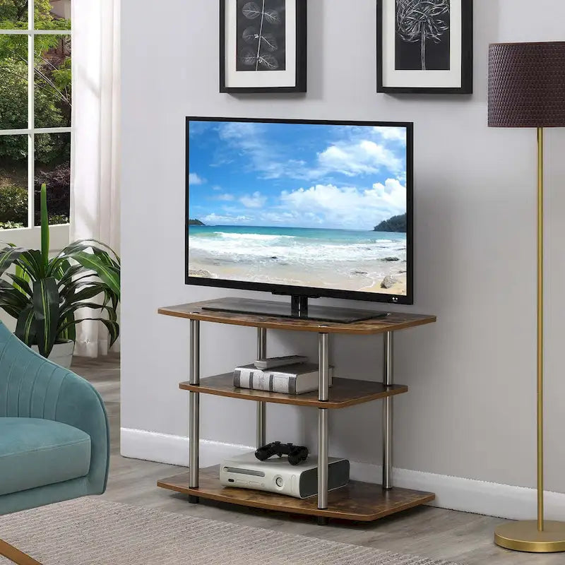 3 Tier TV Stand for TVs up to 37 Inches