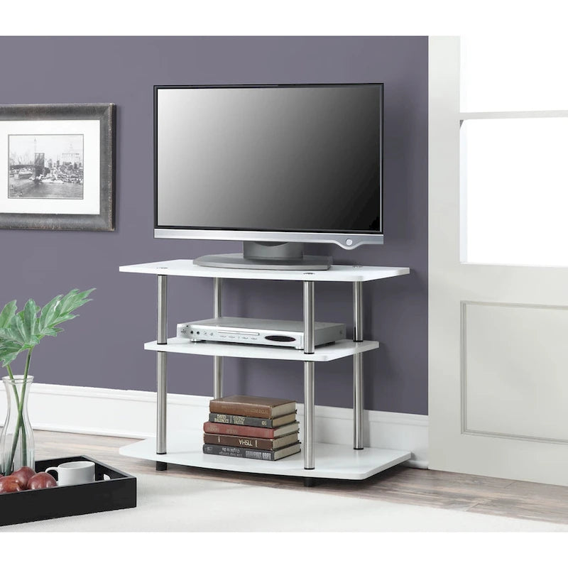 3 Tier TV Stand for TVs up to 37 Inches