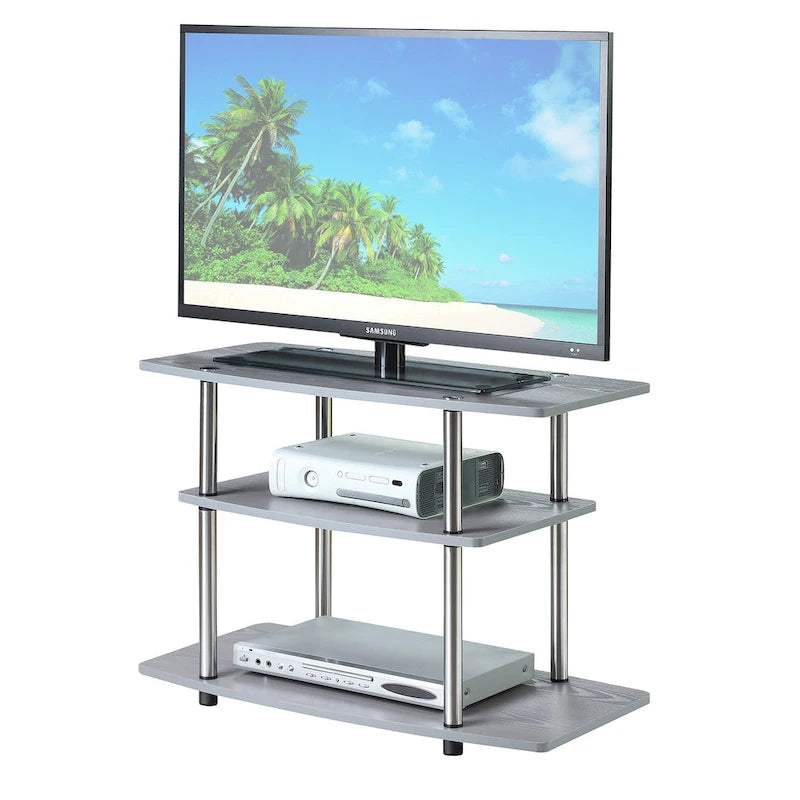 3 Tier TV Stand for TVs up to 37 Inches