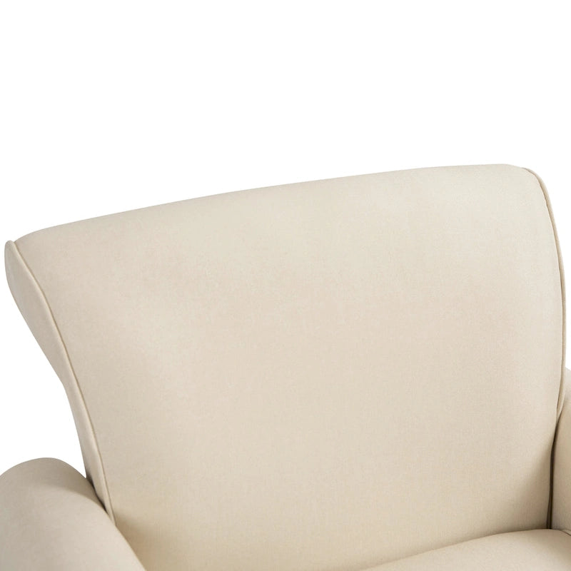 Living Room Armchair with Nailhead Trim - 29.9W x 29.9H x 32.9D