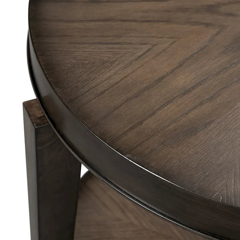 3 Piece Living Room Table Set - Cocktail Table & 2 End Tables