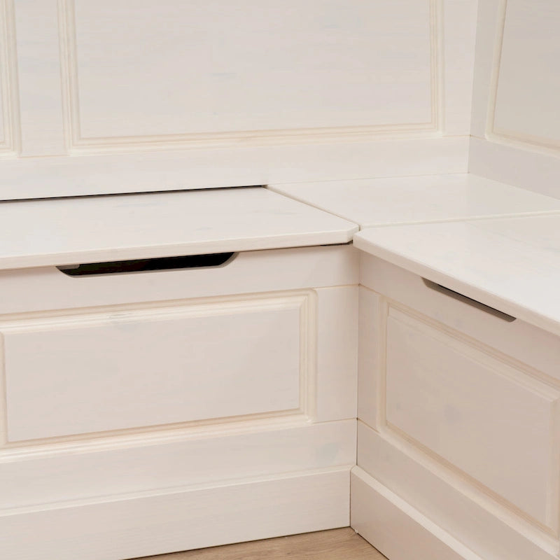 White Corner Breakfast Nook