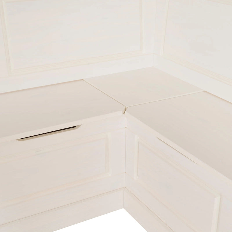 White Corner Breakfast Nook