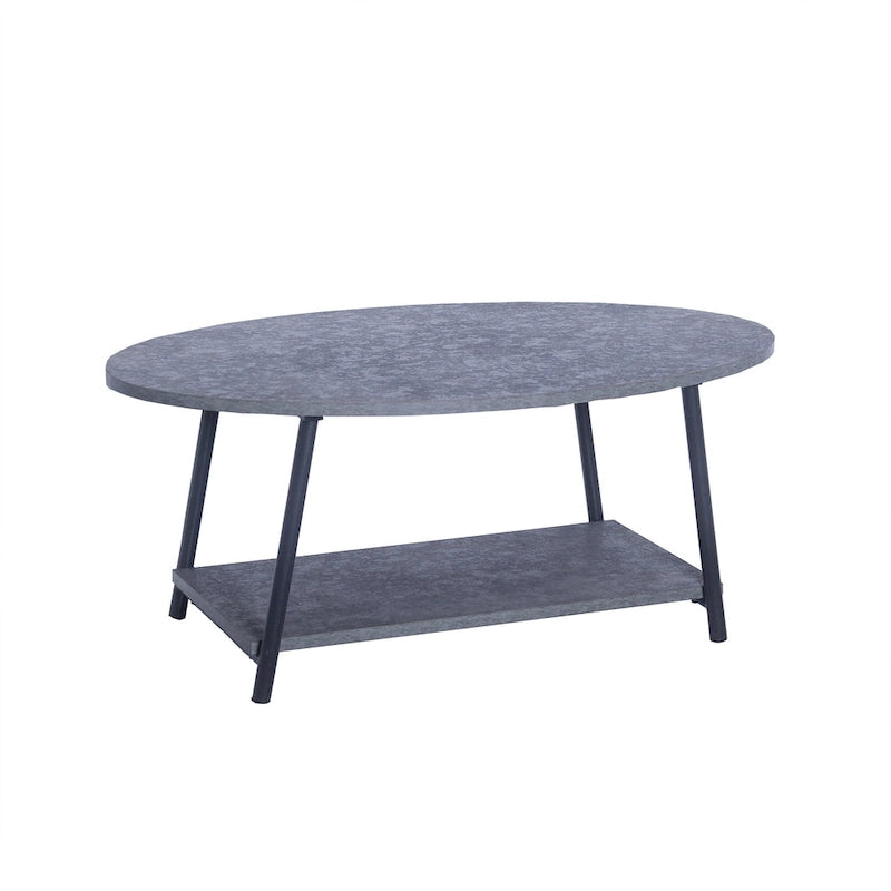  Coffee Table with Storage Shelf