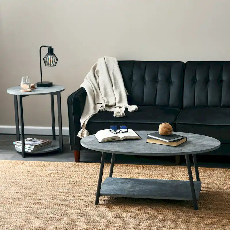 Coffee Table with Storage Shelf