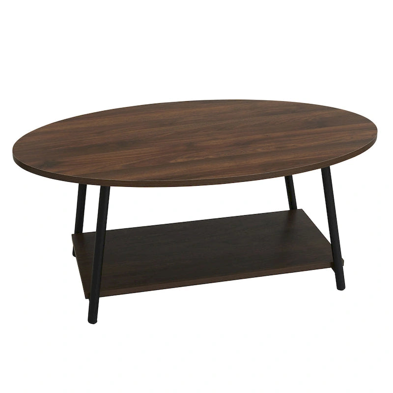 Coffee Table with Storage Shelf