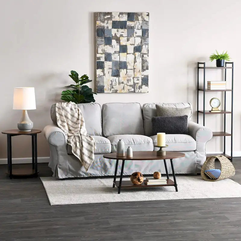 Coffee Table with Storage Shelf