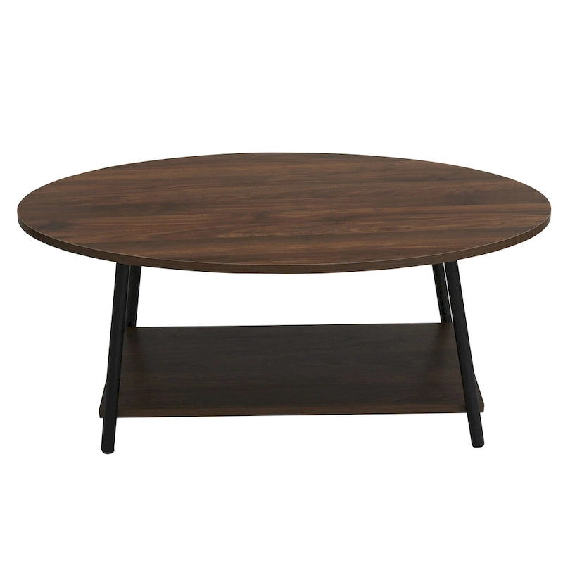 Coffee Table with Storage Shelf