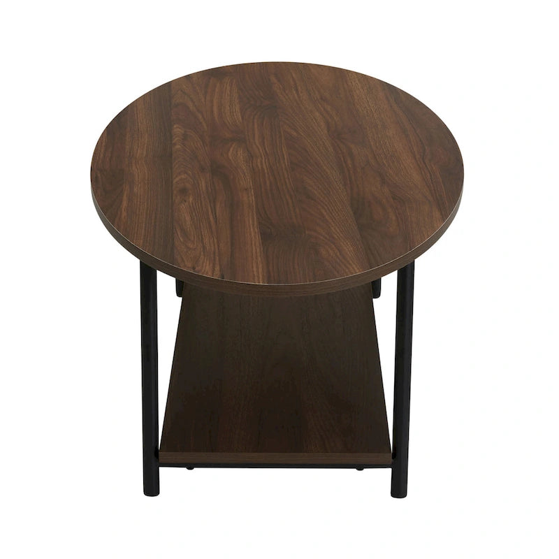 Coffee Table with Storage Shelf