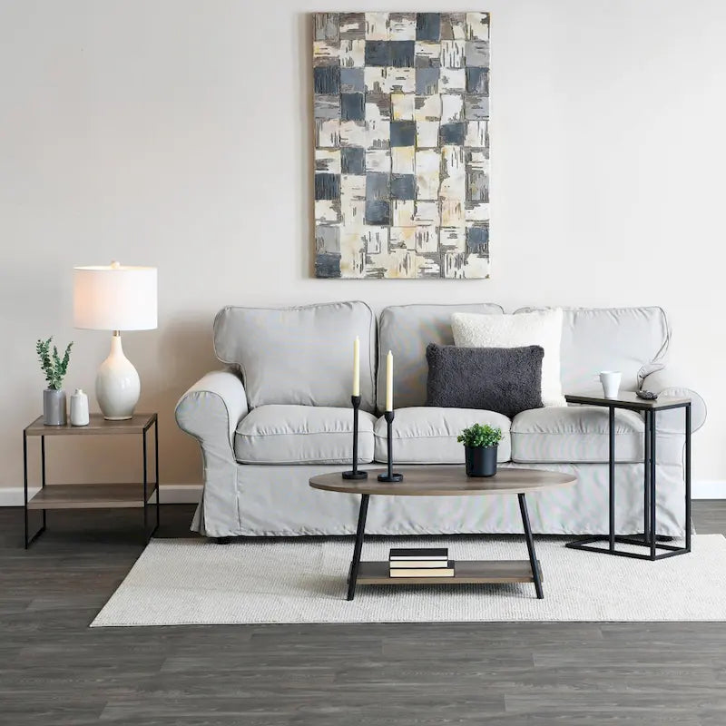 Coffee Table with Storage Shelf