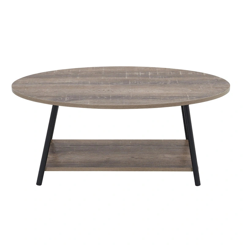 Coffee Table with Storage Shelf