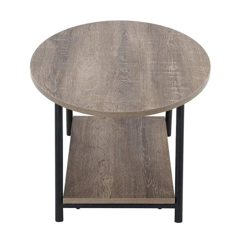 Coffee Table with Storage Shelf