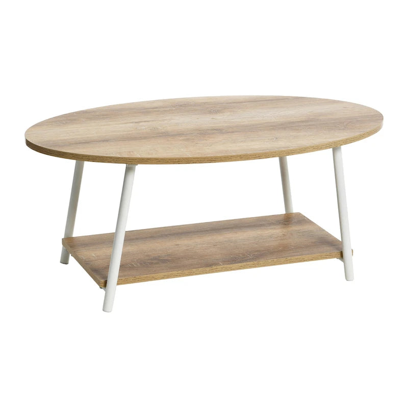 Coffee Table with Storage Shelf