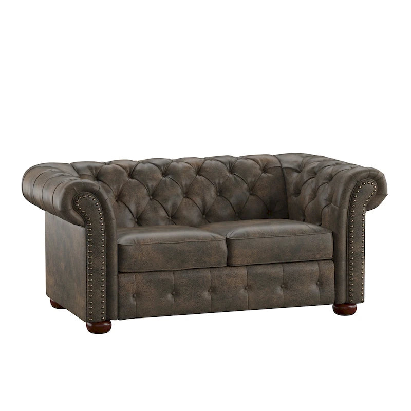 Tufted Chesterfield Loveseat