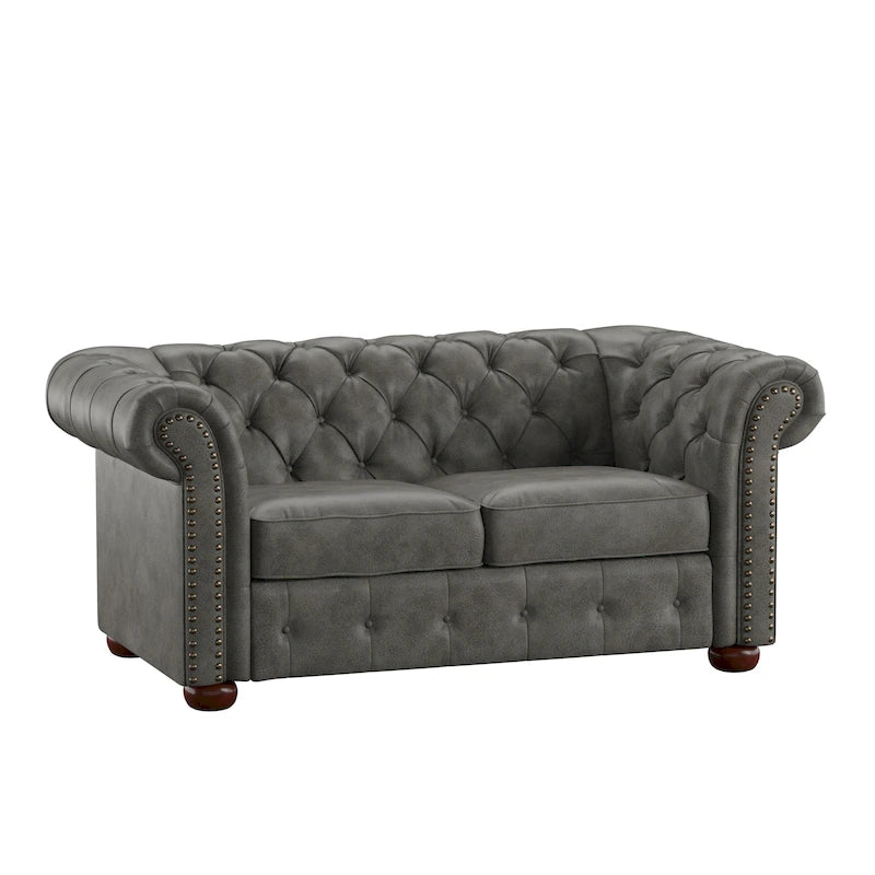 Tufted Chesterfield Loveseat