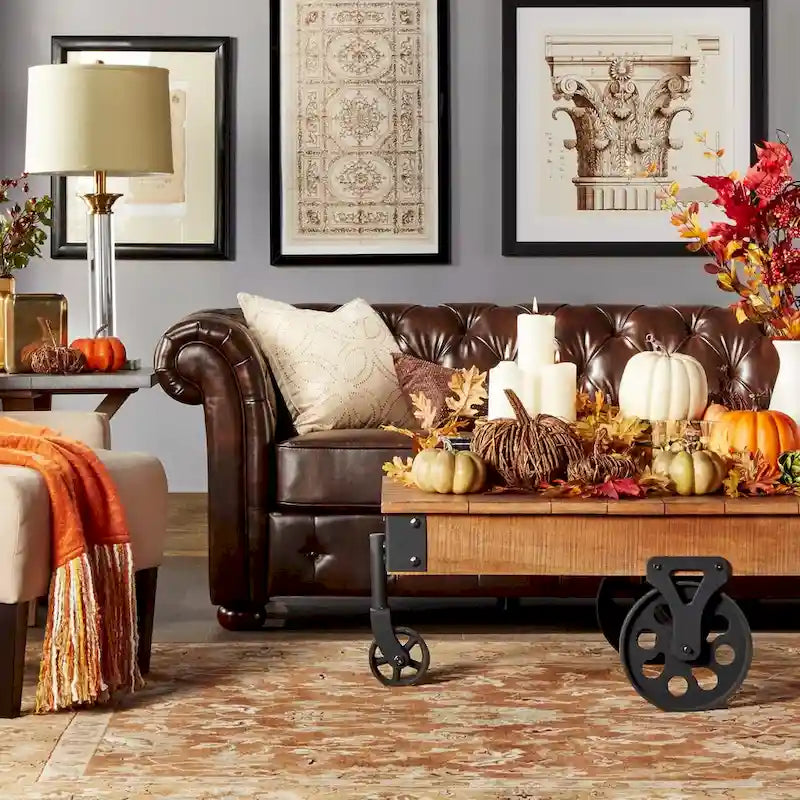 Tufted Chesterfield Loveseat