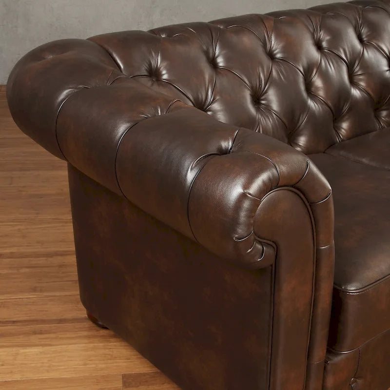 Tufted Chesterfield Loveseat