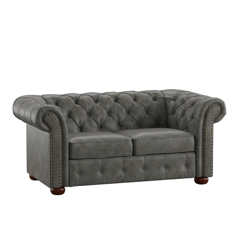 Tufted Chesterfield Loveseat