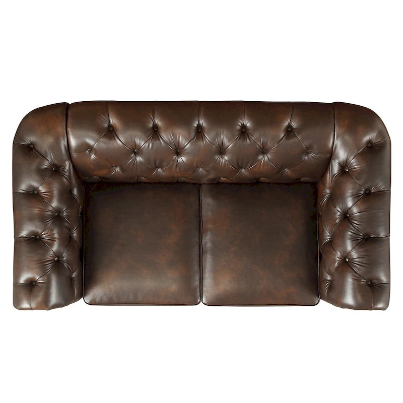Tufted Chesterfield Loveseat