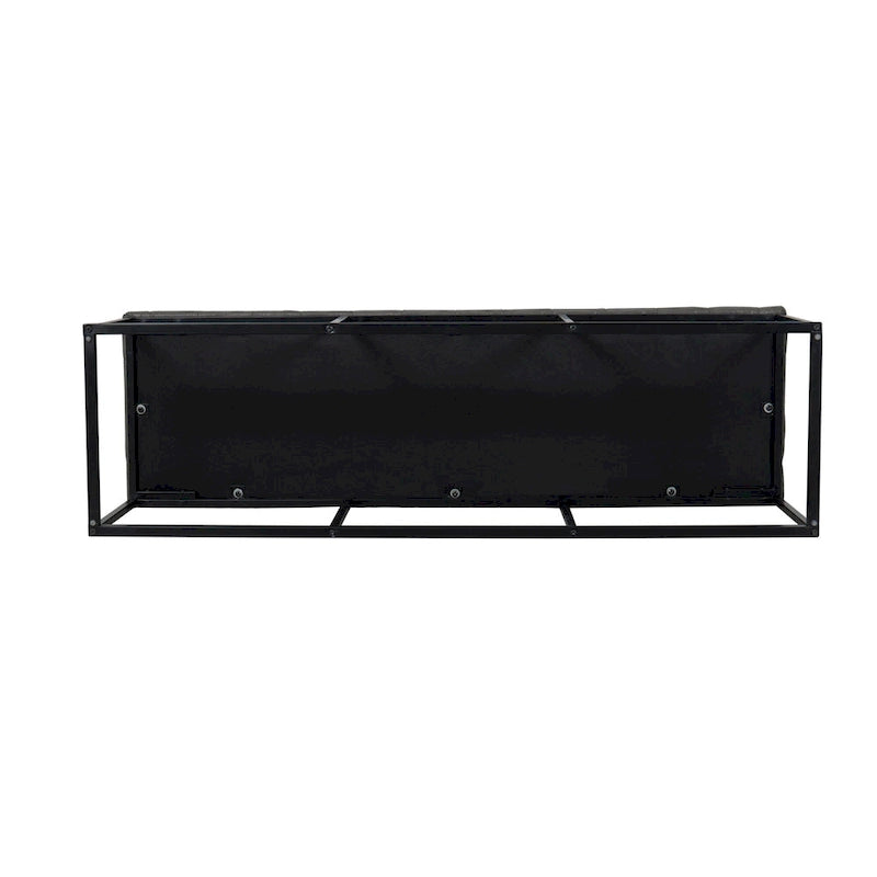 Modern Faux Leather Decorative Storage Bench
