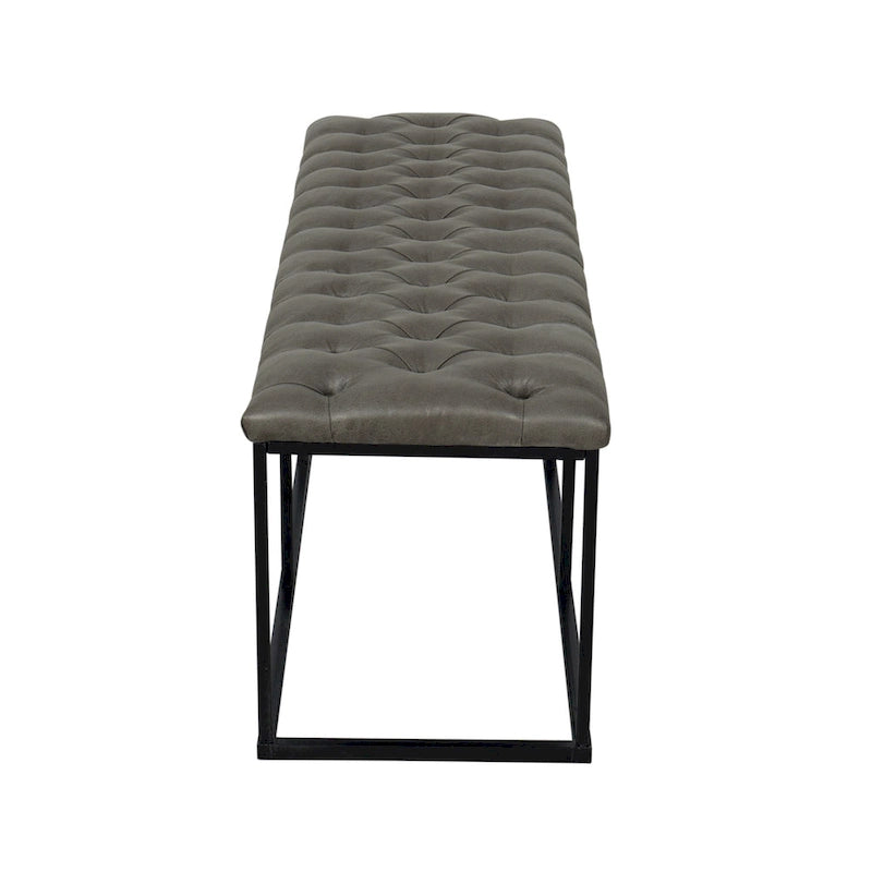 Modern Faux Leather Decorative Storage Bench