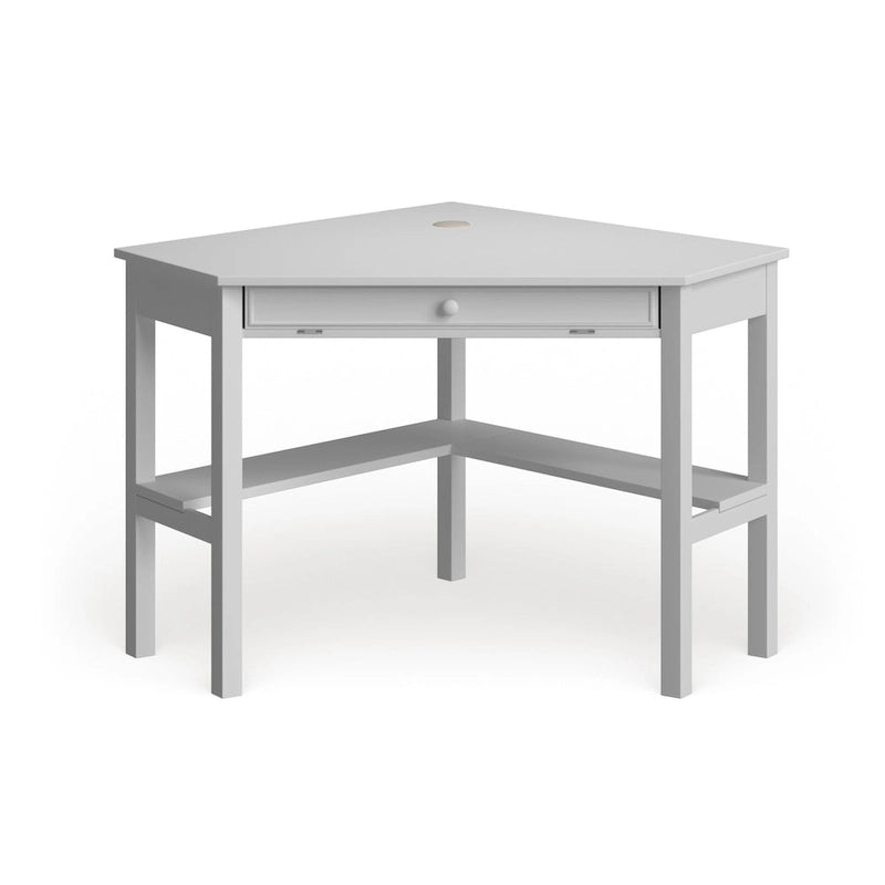 White Birch Corner Desk