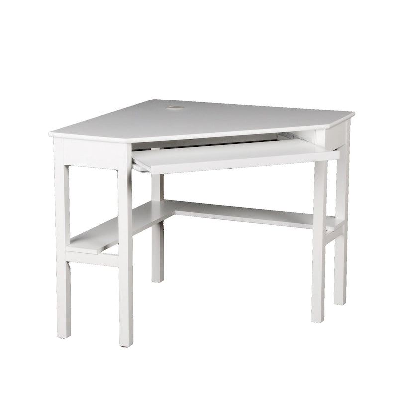 White Birch Corner Desk