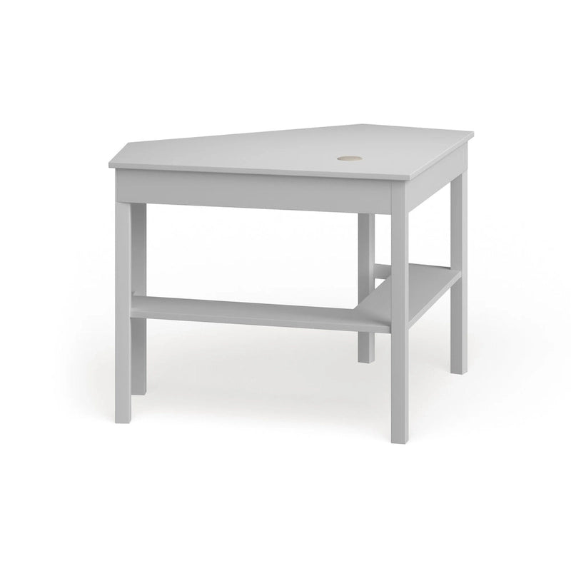 White Birch Corner Desk