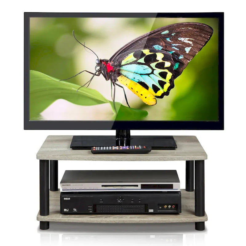 2-Tier Elevated TV Stand