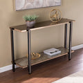  Thornberry Transitional Champagne Metal Console Table
