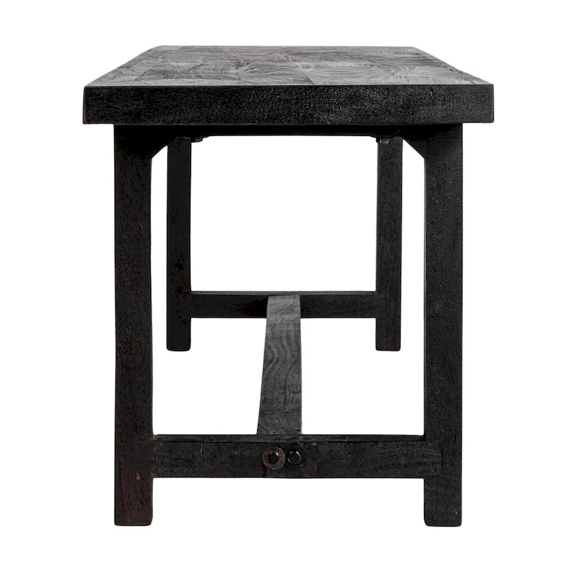 Elegant style Acacia Trestle Bench